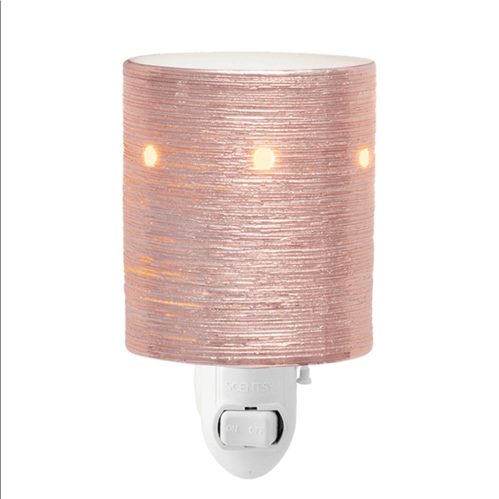 Etched Core Mini Warmer - Rose Gold